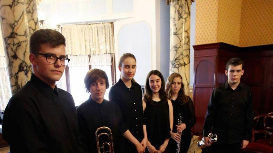 Los alumnos del Conservatorio, de recital