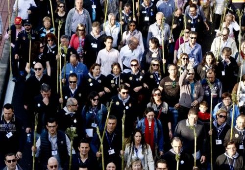 Más de 200.000 personas participan en la romería al Monasterio en el 526 anivesario del Milagro de la Lágrima