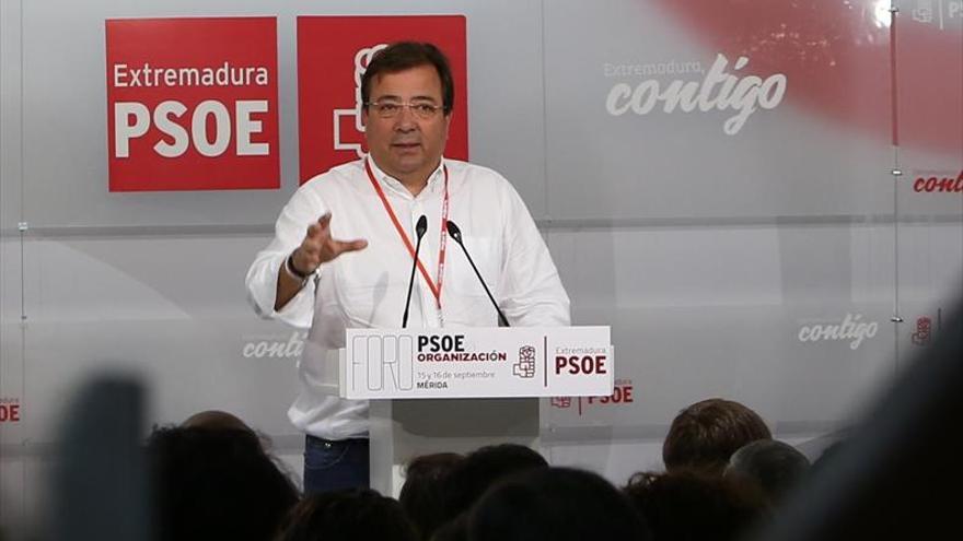 Vara: «Monago lleva meses rematado porque no sabe si será candidato»