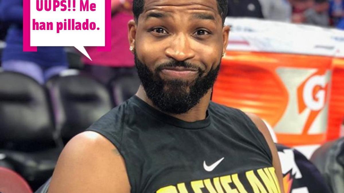 Tristan Thompson pillado