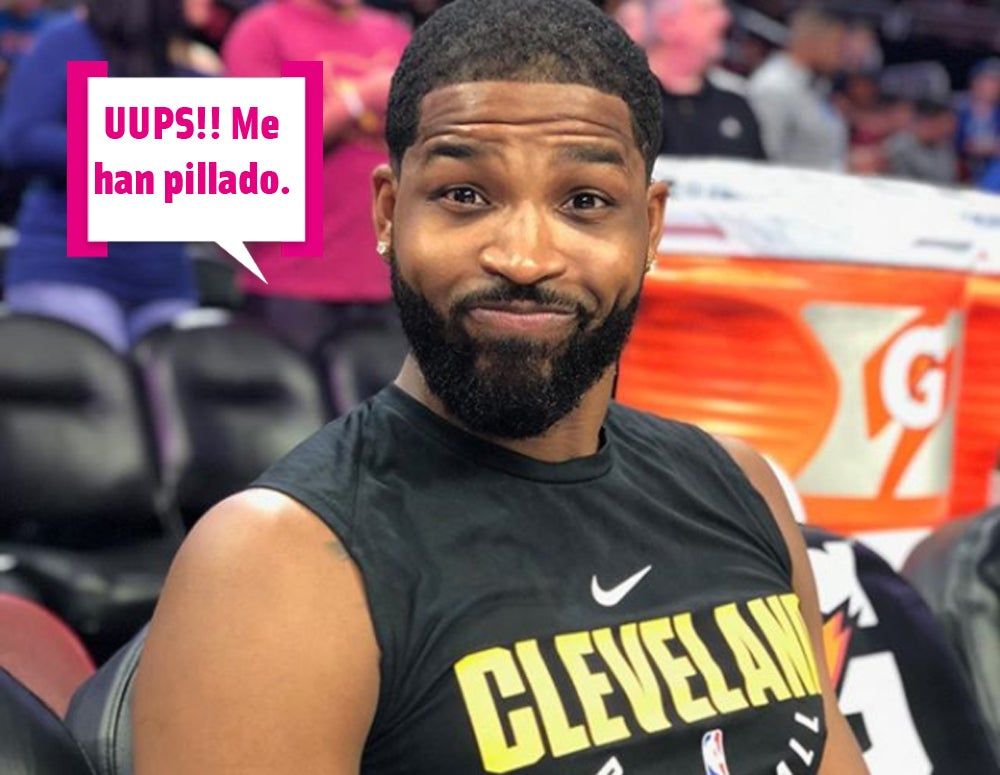 Tristan Thompson pillado