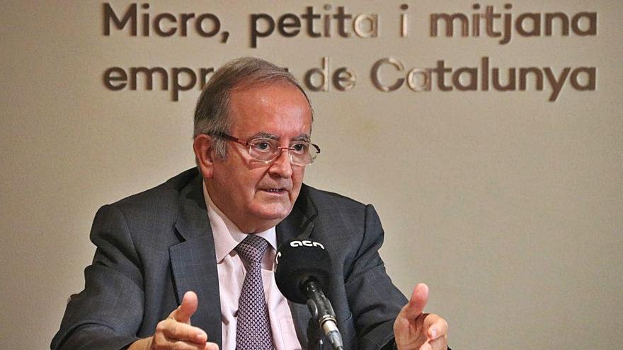 El president de Pimec, Josep González