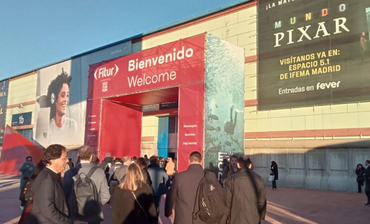 Entrada a Fitur. | J.M.L.R.