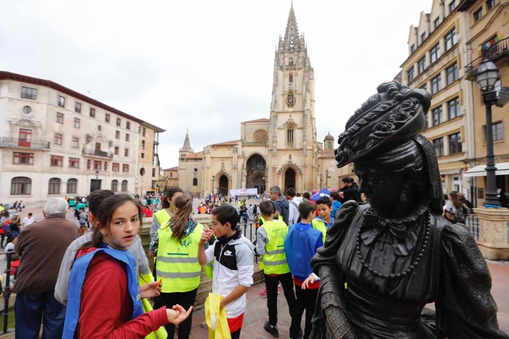 Día de la Educación Física al aire libre en la Plaza de la Catedral