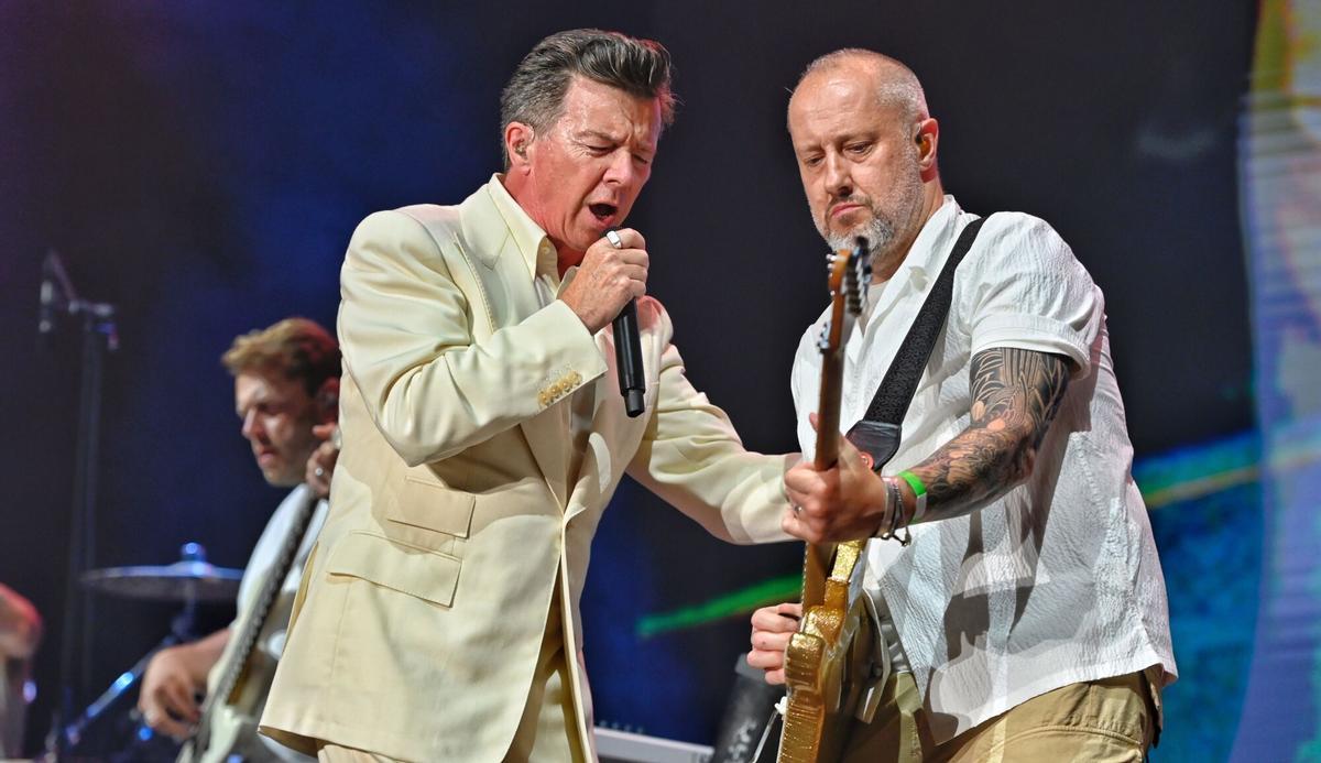 Concierto de Rick Astley en el Festival de Cap Roig