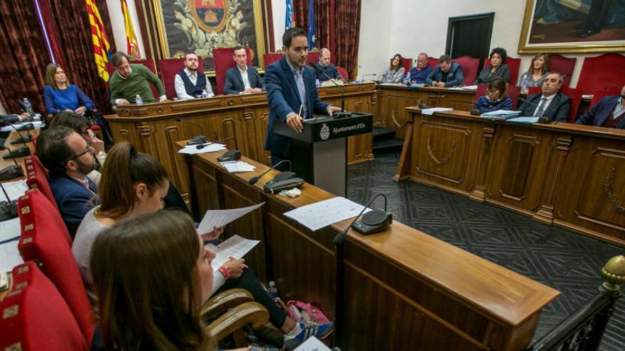 Primer rifirrafe en el pleno a cuenta de las (des) inversiones de la Diputación en Elche