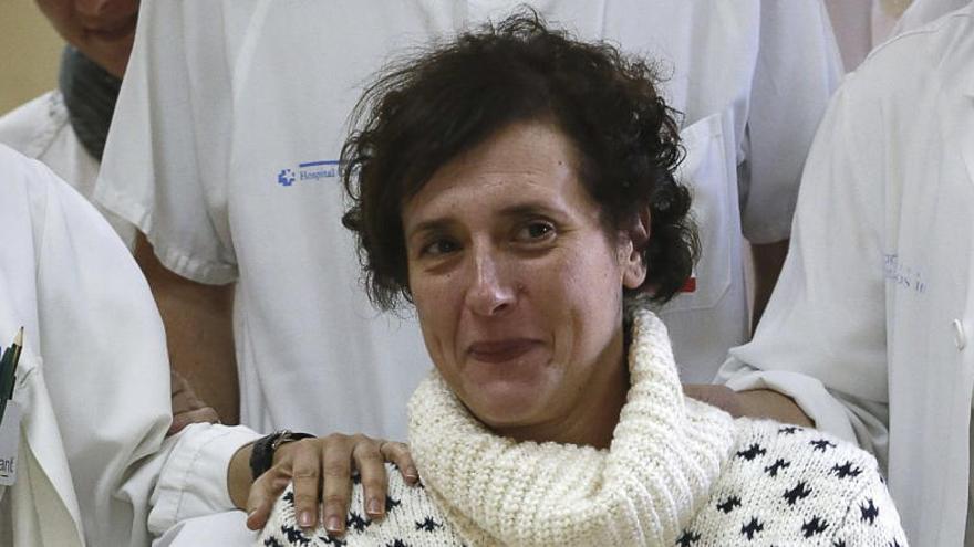 Teresa Romero, la auxiliar que resultó contagiada de ébola.