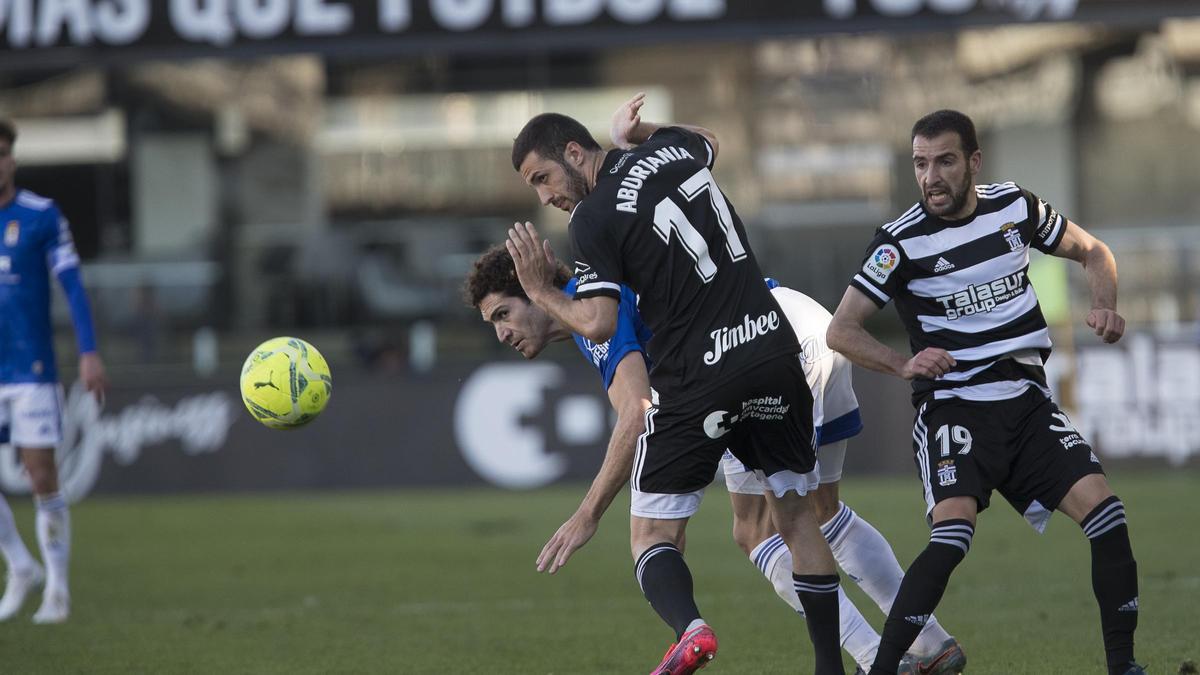 El partido del Real Oviedo ante el Cartagena, en imágenes