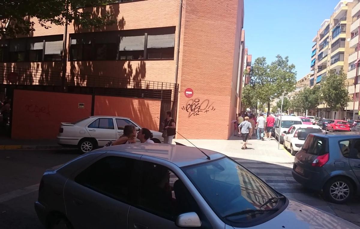 Hora de salida del alumnado.