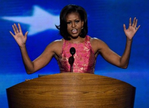 4) Michelle Obama, primera dama de EEUU.