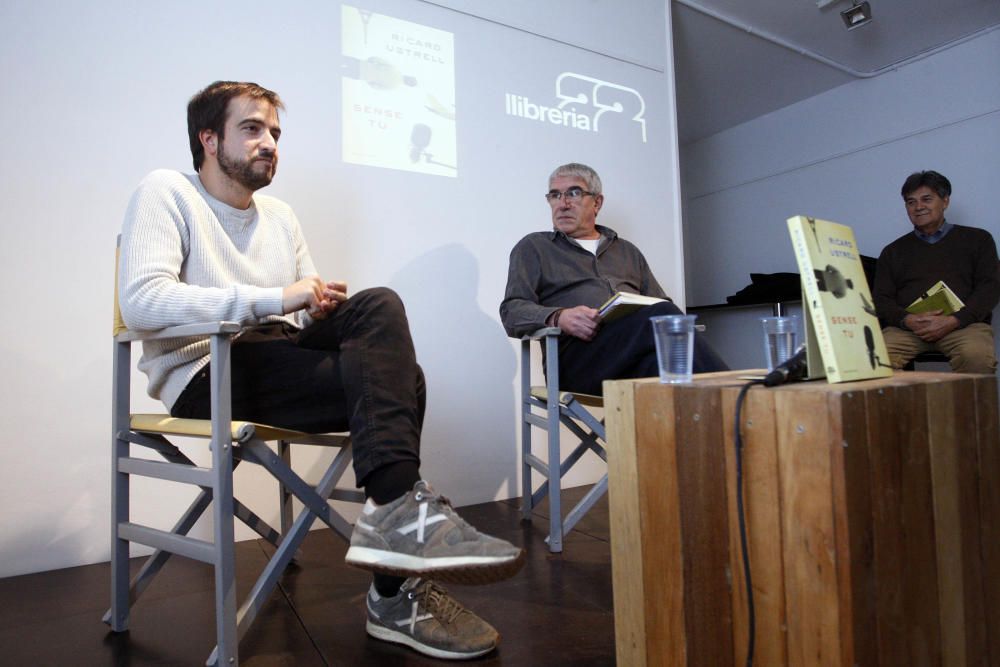 Ricard Ustrell presenta la seva novel·la «Sense tu» a Girona