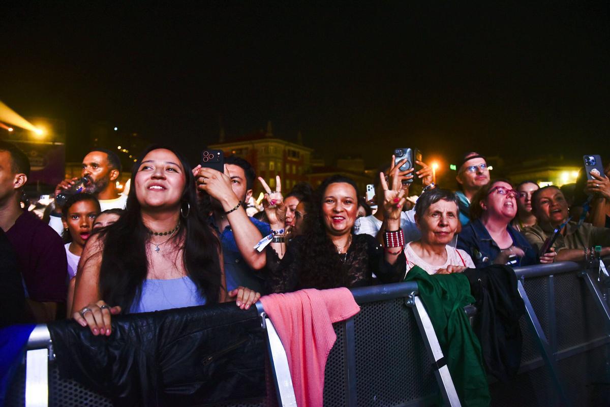 Público asistente a la primera jornada del Morriña Fest 2026.