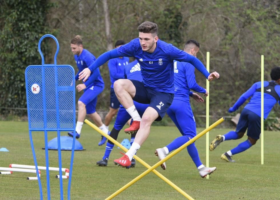 Entrenamiento del Real Oviedo