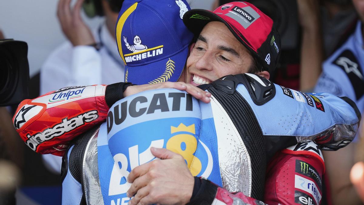 Marc Márquez y Àlex Márquez