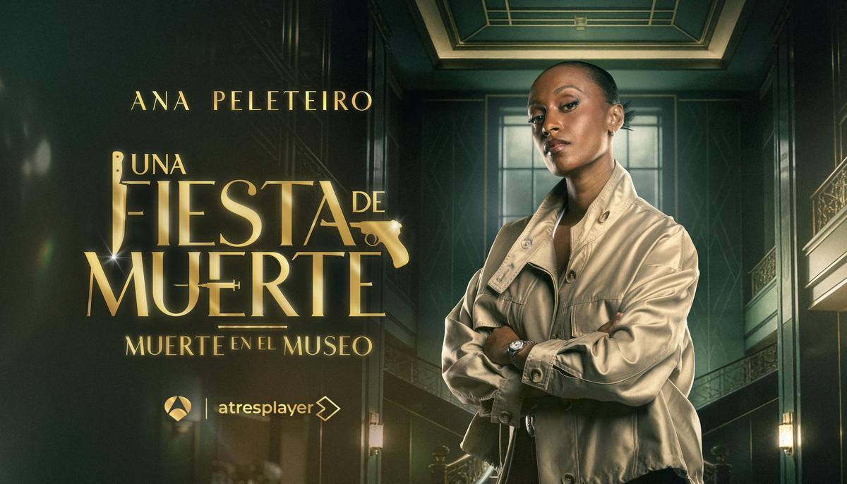 La atleta gallega Ana Peleteiro, en una imagen promocional de 'Una fiesta de muerte'.