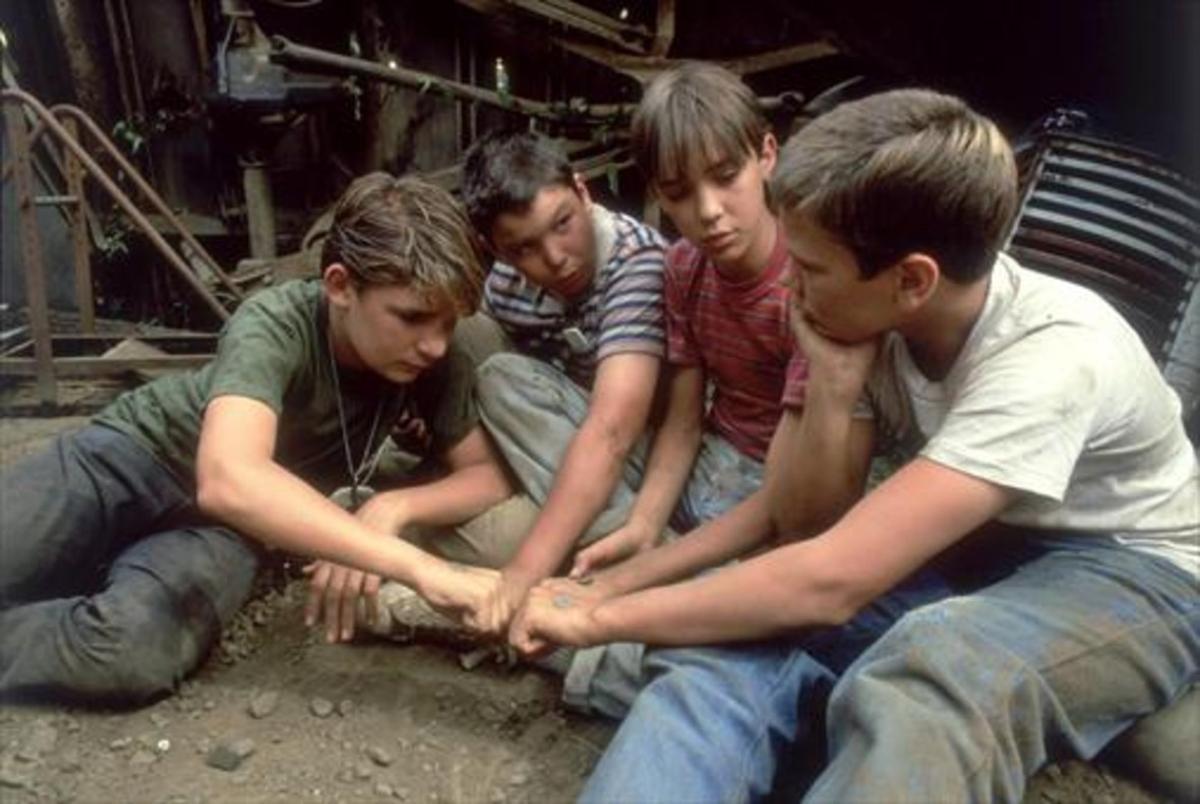 Un fotograma de ’Cuenta conmigo’, el canto a la amistad que filmó Rod Reiner en 1987.