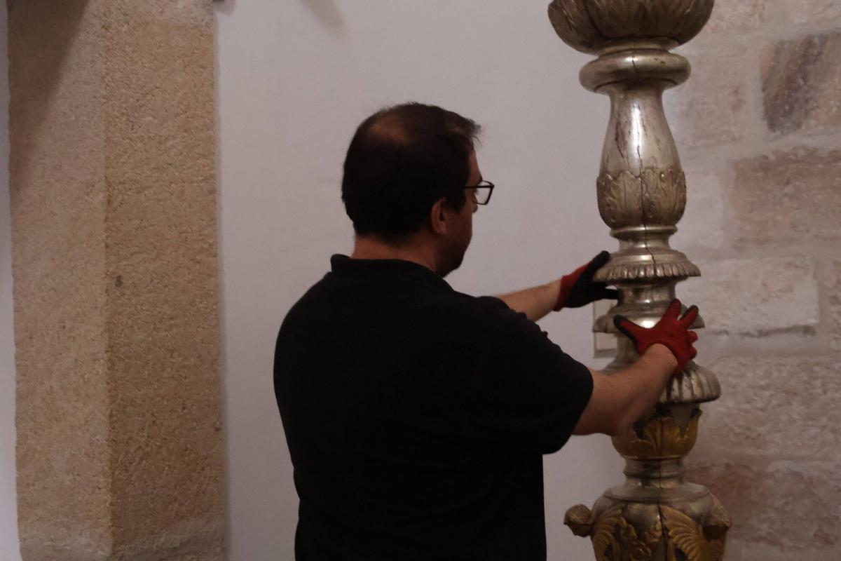 Una de las primera piezas que regresa al Museo Catedralicio.