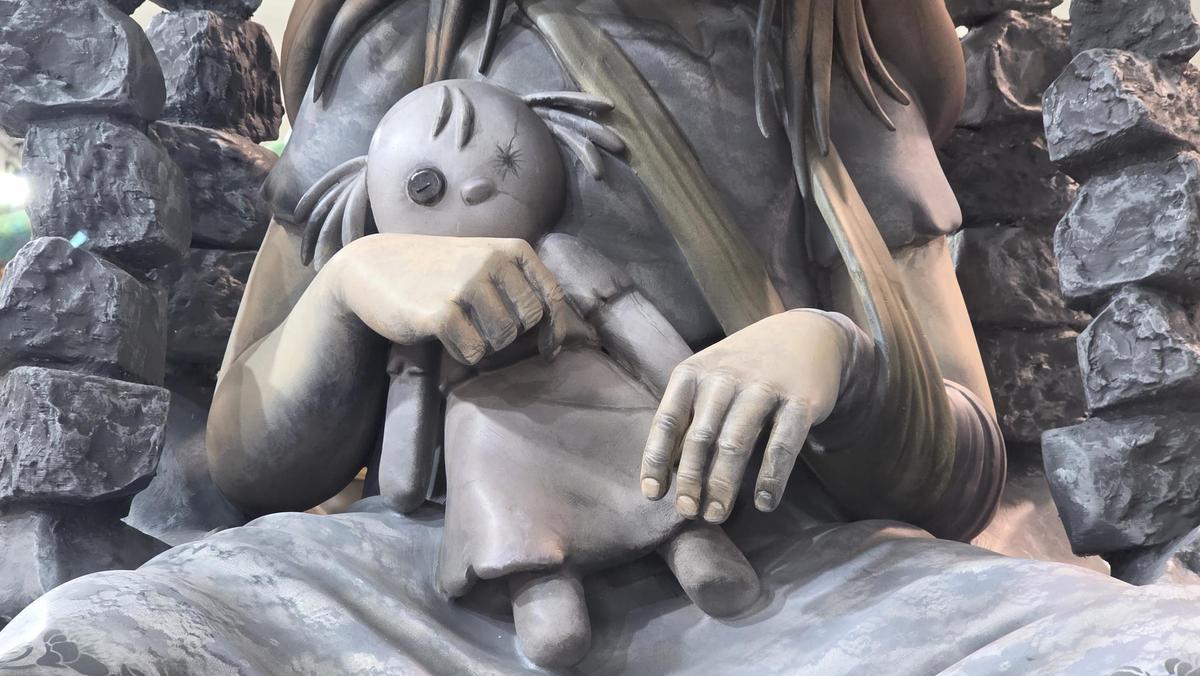 Así es el ninot indultado de las Fallas de Valencia.
