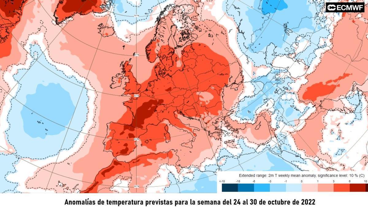 El tiempo en Valencia: las zonas afectadas por las altas temperaturas en los próximos días, según la Aemet