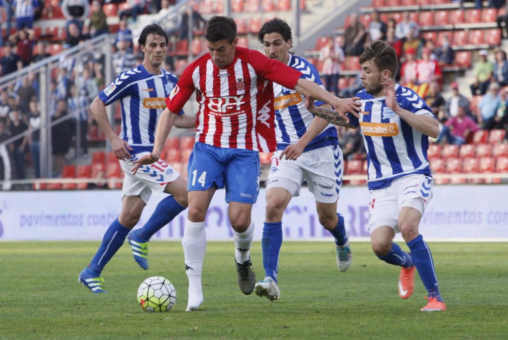 El Girona guanya l''Alabès a Montilivi