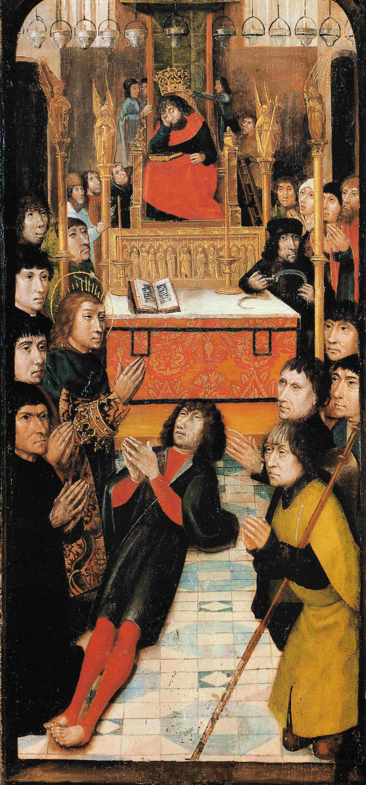 Tabla del políptico de la Vida y Milagros de Santiago, Indianapolis Museum of Art