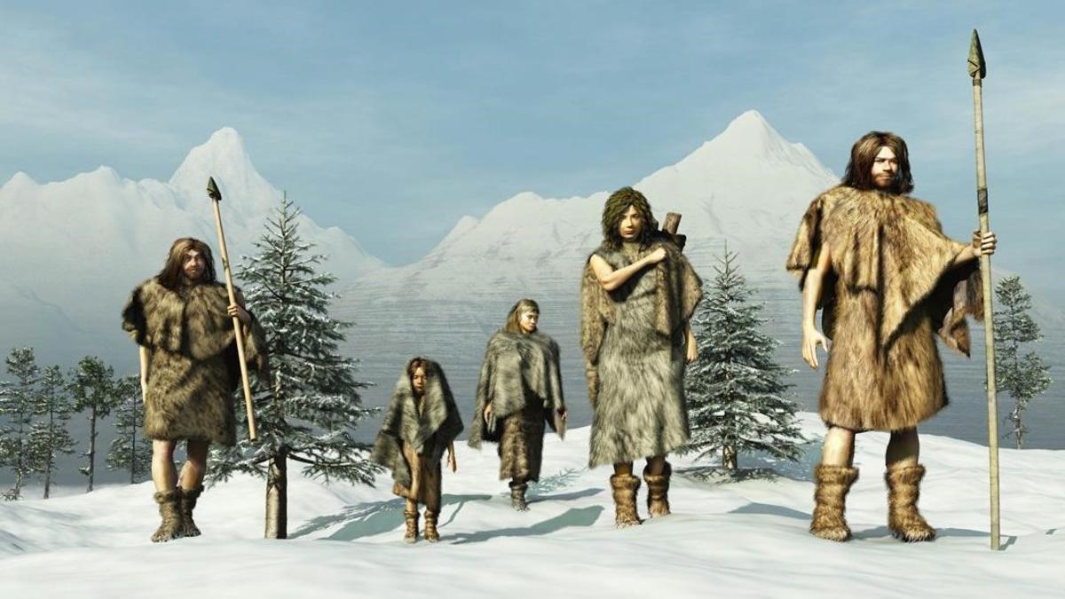 Recreación de neandertales
