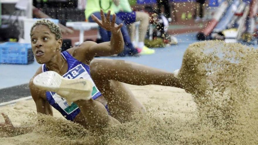 La atleta venezolana Yulimar Rojas.