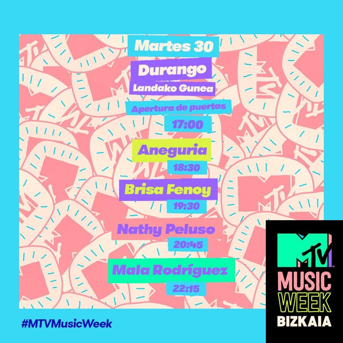 MTV Music Week Bizkaia: 30 de octubre