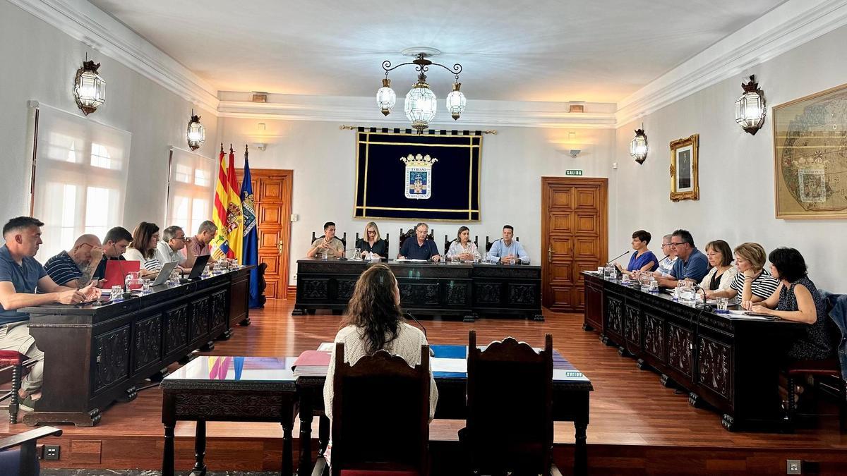 Pleno del Ayuntamiento de Tarazona.