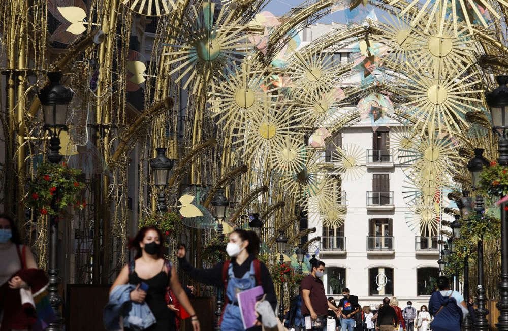 Las luces navideñas de la calle Larios