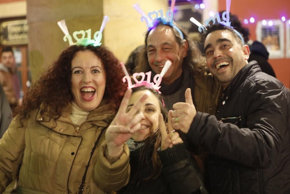 Nochevieja 2019 en Gijón