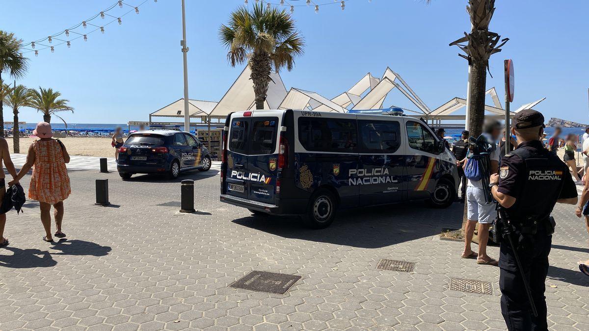 Imagen de archivo de la Policía Nacional en Benidorm.