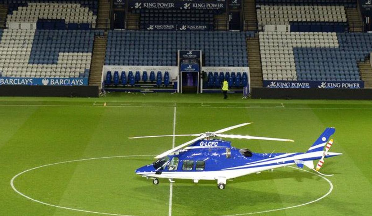 El dueño del Leicester iba en el helicóptero estrellado