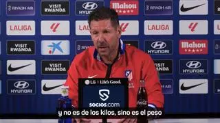 Simeone: “No iremos a buscar otro Griezmann, porque no habrá otro igual a él”