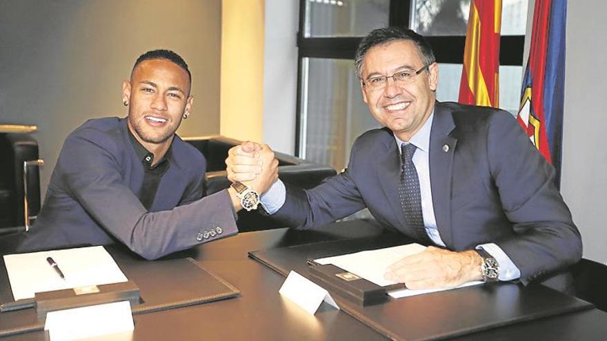 El fichaje de Neymar lleva a juicio a Bartomeu