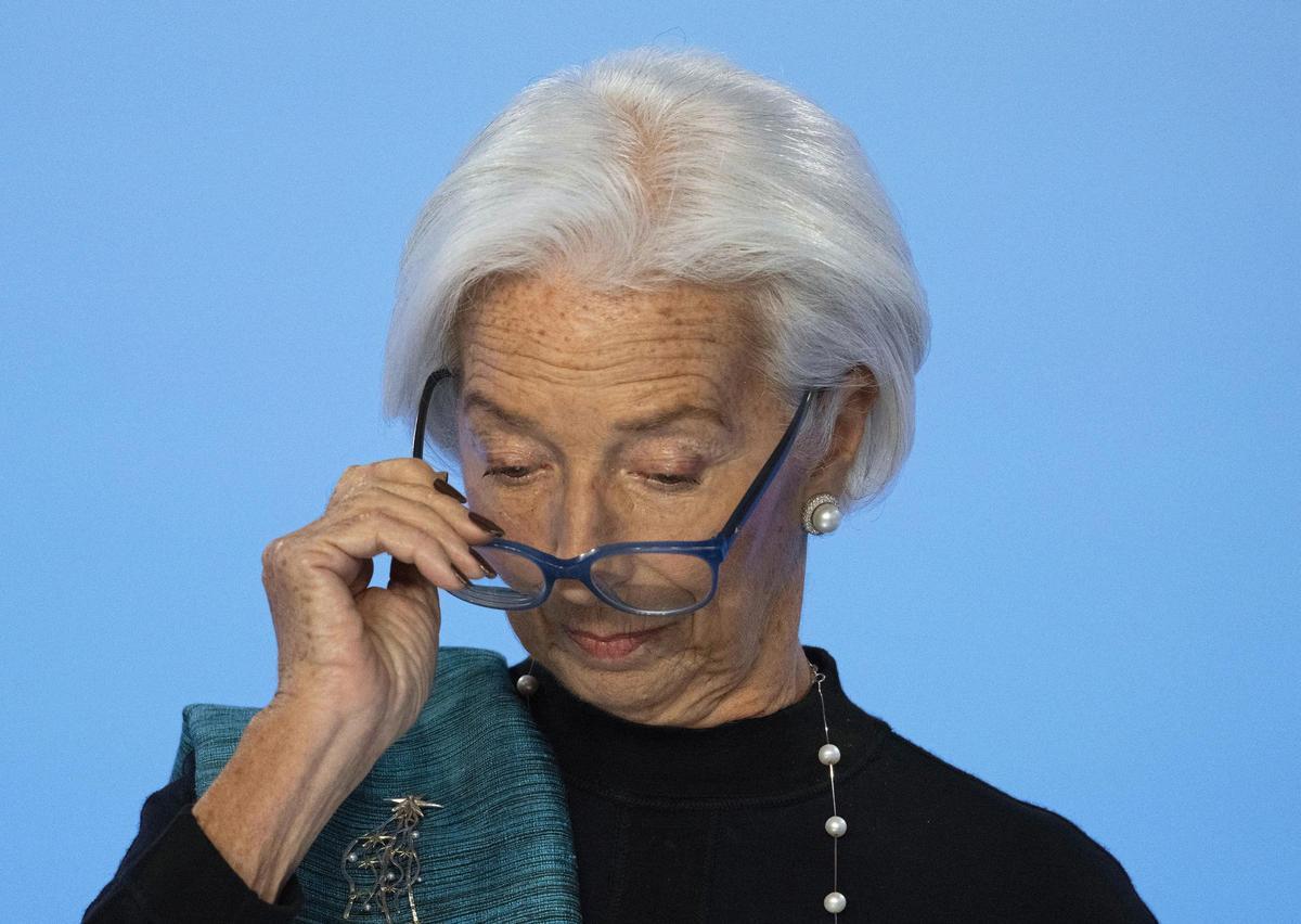 La presidenta del BCE, Chistine Lagarde.