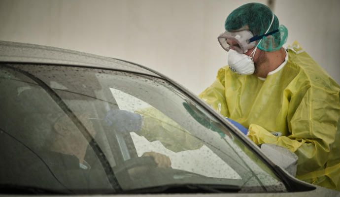 Recogida de muestras en Tenerife