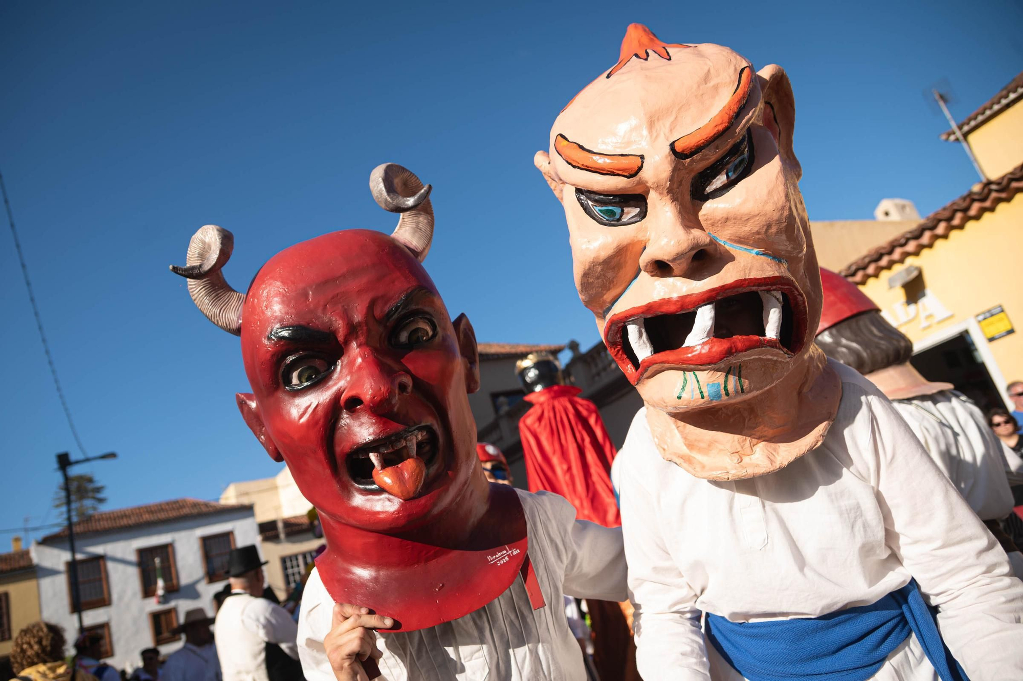 Desfile ‘Diablos y Tarasca’, en La Laguna
