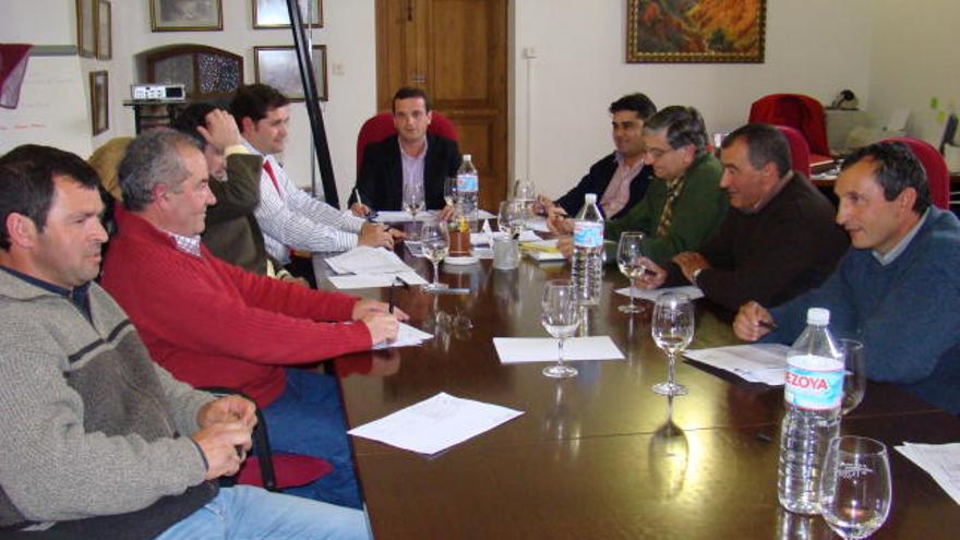 Miembros del Pleno durante la reunión celebrada ayer por la tarde.