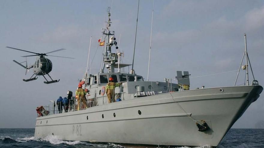 Un buque de la Armada efectuará esta semana operaciones en aguas de la provincia de Alicante