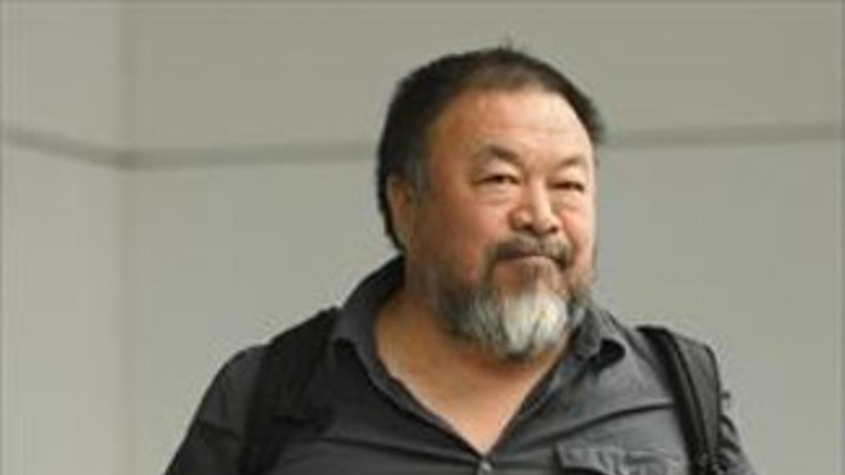 Ai Weiwei, el pasado julio, cuando China le devolvió el pasaporte.