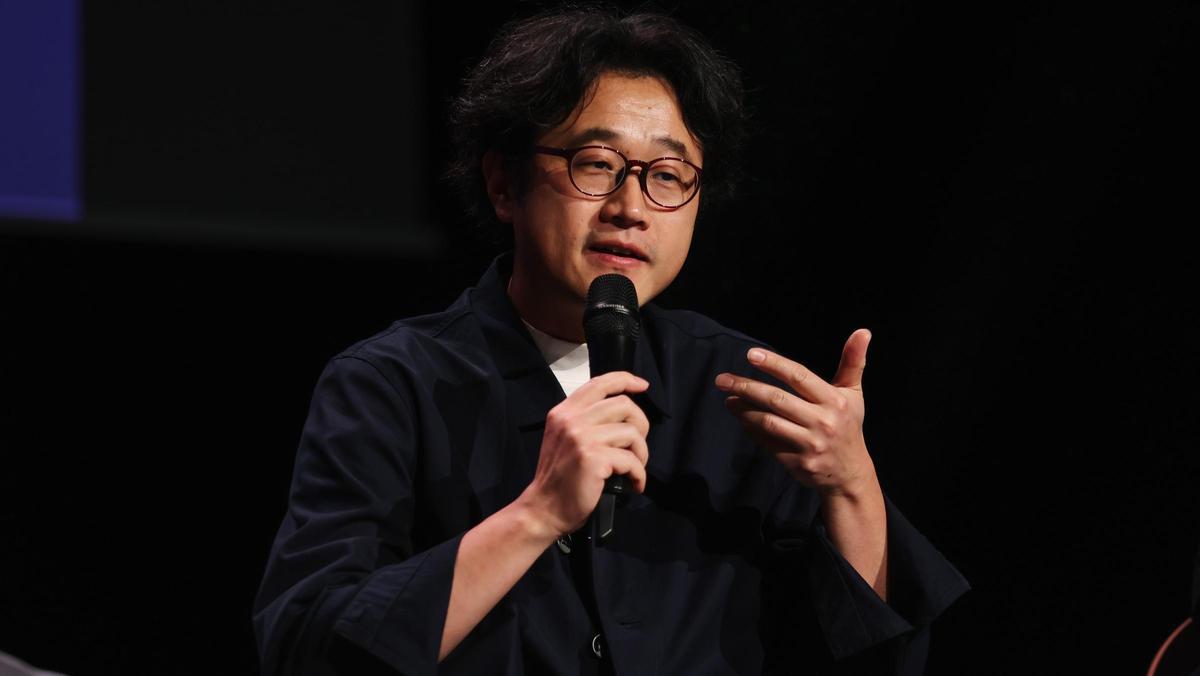 Ian Dai Hongjing, fundador de Nomad Winery / Slow Wine, durante su intervención en la cumbre internacional de jóvenes talentos Wine Shapers.