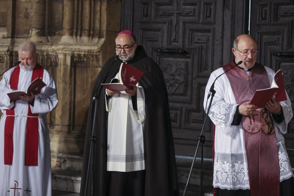 Procesión del Jesús Cautivo en la Semana Santa de Oviedo