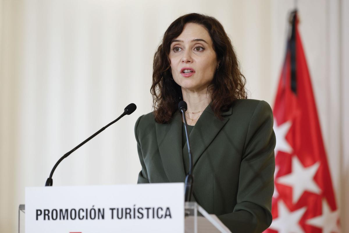 La presidenta de la Comunidad de Madrid, Isabel Díaz Ayuso.