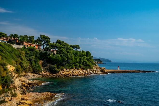 playa de Rouet, Francia, Provenza