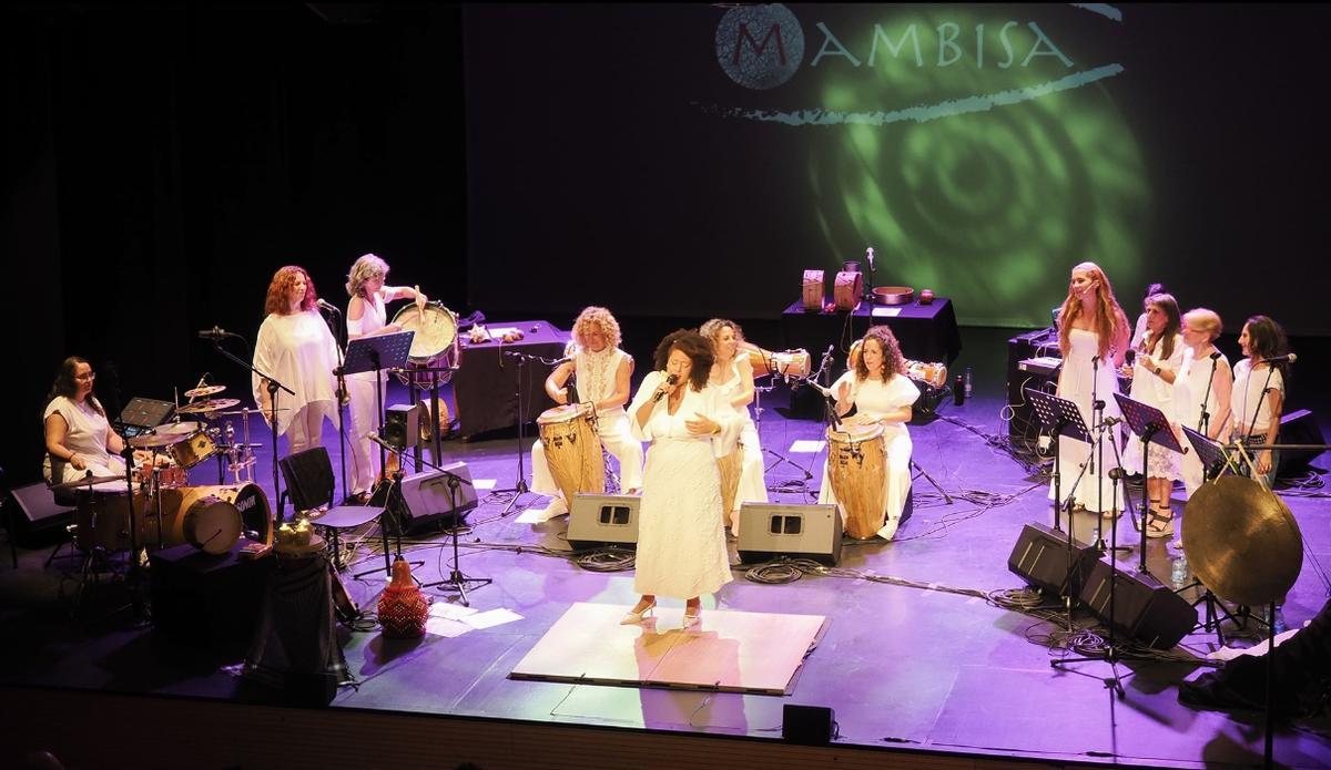 Mambisa durante un concierto en el Espacio La Granja el pasado año.