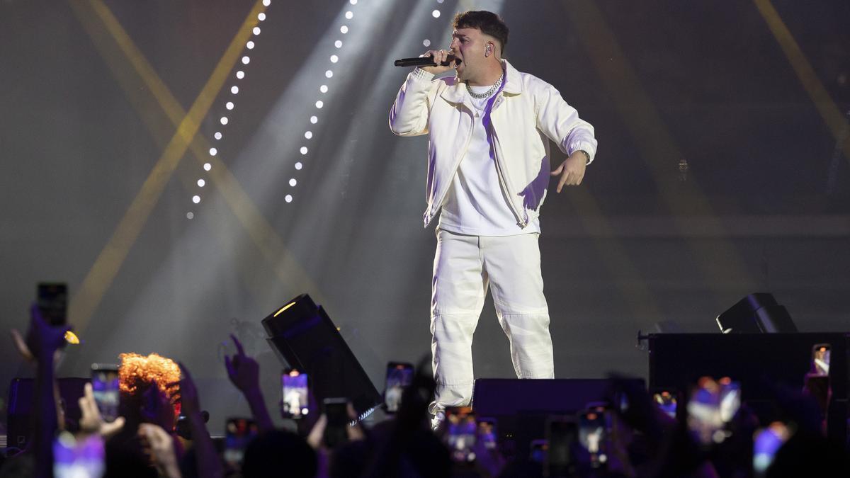 Concierto de Quevedo en el Gran Canaria Arena, primera parada de su primera gira