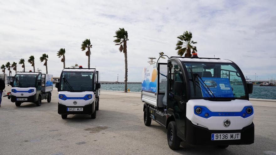 Presentación de la nueva flota de vehículos de limpieza de Netial y el Ayuntamiento de Alicante.