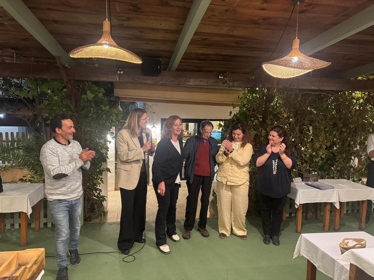 Un momento del acto