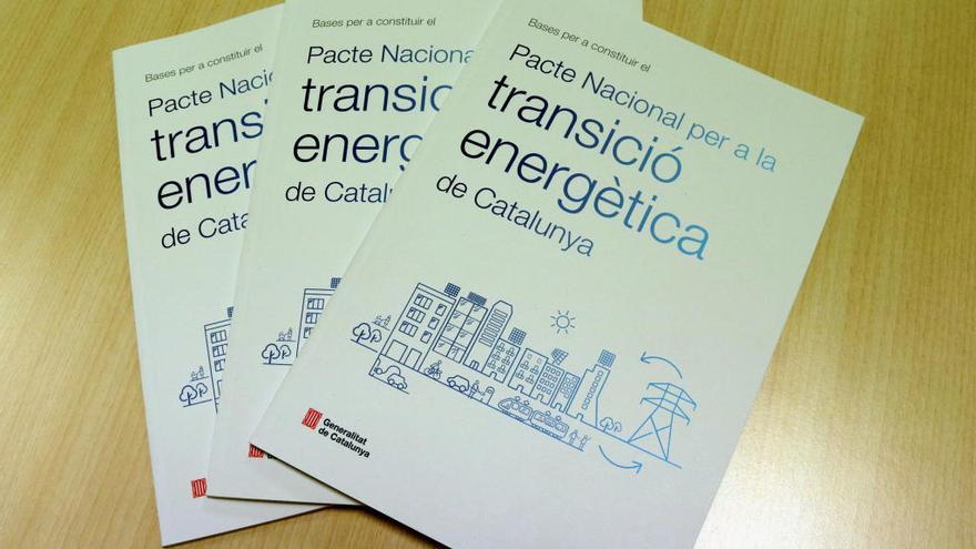 Catalunya posa en marxa el Pacte Nacional per la Transició Energètica